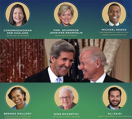 Biden environmental appointees