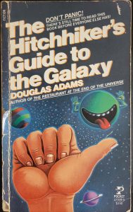 Cover of The Hitchhiker's Guide to the Galaxy